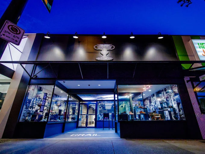 Above: GRAIL's first location in the world in Vancouver. Photo: DSW 
