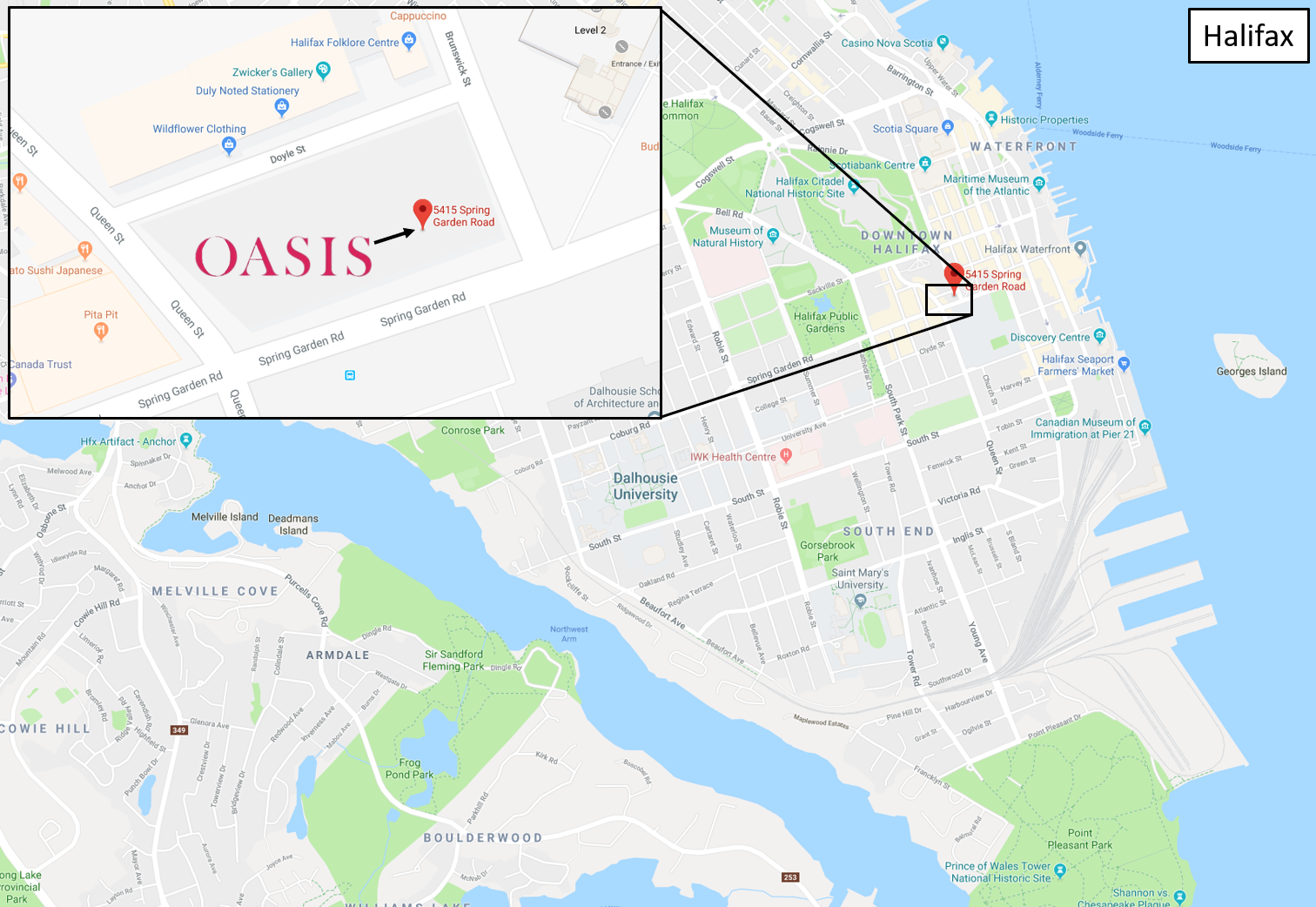 Interactive Google Map