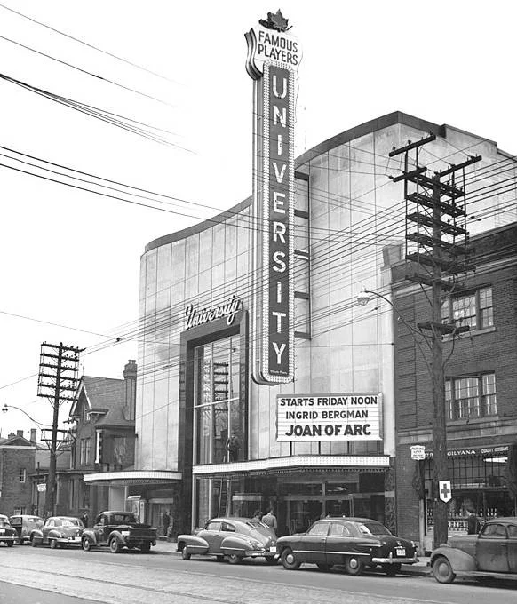 Historical photo of the former 'university theature'. Image: Gensler .