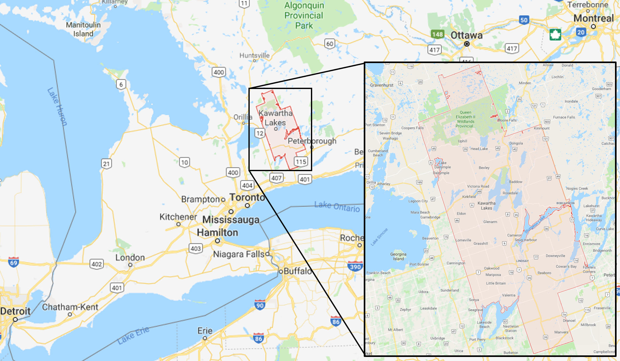Interactive Google Map