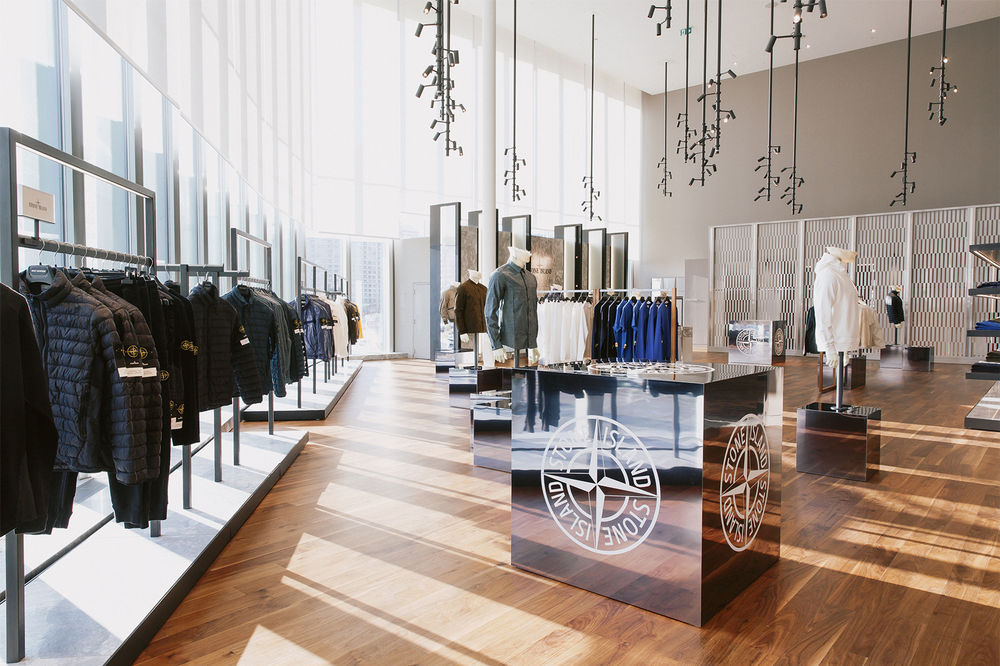 ‘Stone Island’ Pop-up at Holt Renfrew, Square one in Mississauga. Photo: Stone Island