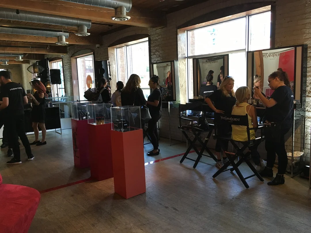 YSL DIGITAL POP-UP SHOP. PHOTO: CRAIG PATTERSON
