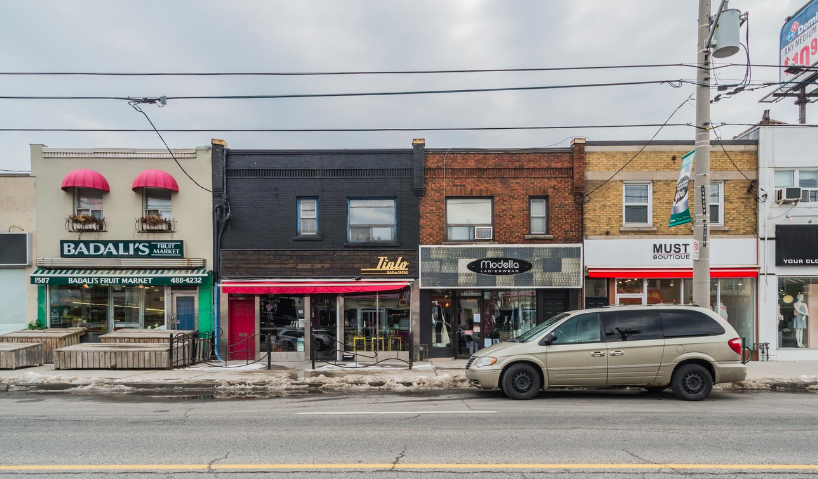 Much of the existing commercial stock along Bayview Avenue is older. Photo: Loopnet