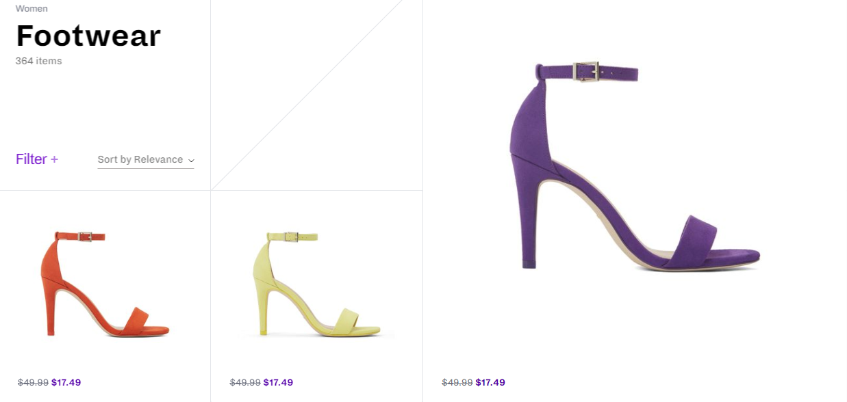 Women footwear. Photo: Call It Spring Website