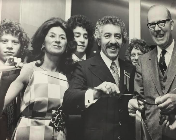 Opening of the 66 Bloor St. W. flagship in Toronto in 1971. Photo supplied