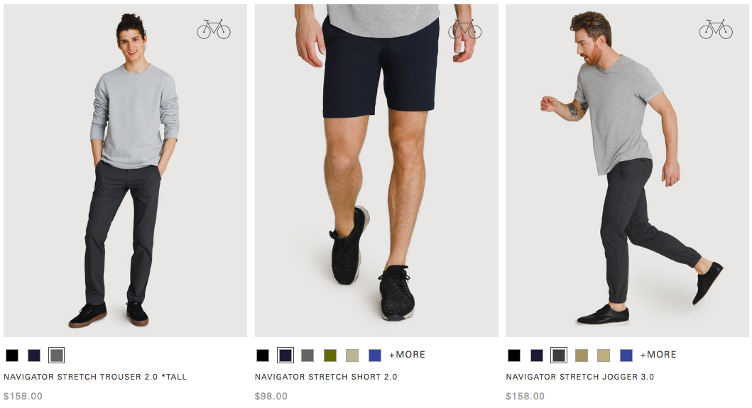 Screen shot from Kit and Ace website