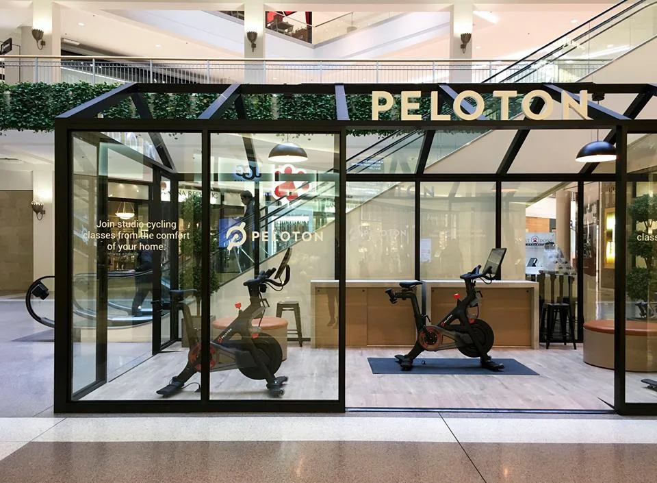 Minneapolis showroom. Photo: Peloton Facebook