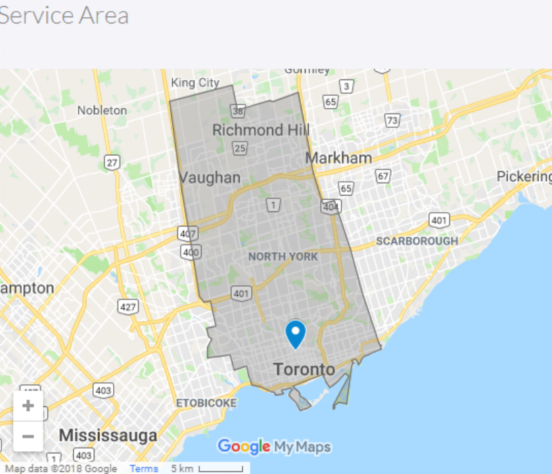 HomeMD Service Area