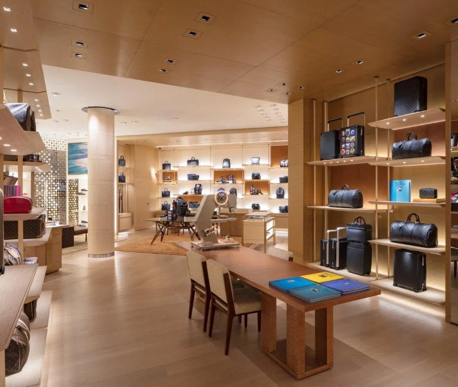 CHINOOK CENTRE location interior. PHOTO: COURTESY OF LOUIS VUITTON / PAUL WARCHOL