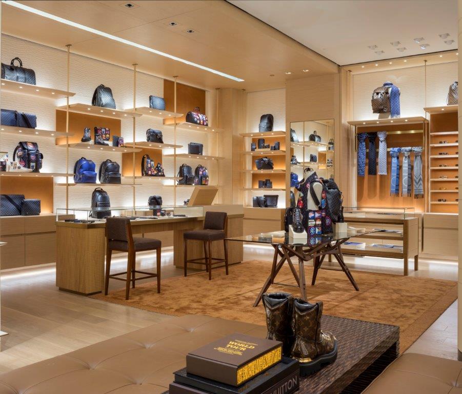 CHINOOK CENTRE location interior. PHOTO: COURTESY OF LOUIS VUITTON / PAUL WARCHOL