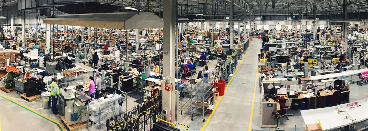 Maine Manufacturing facility. Photo: L.L.Bean Website