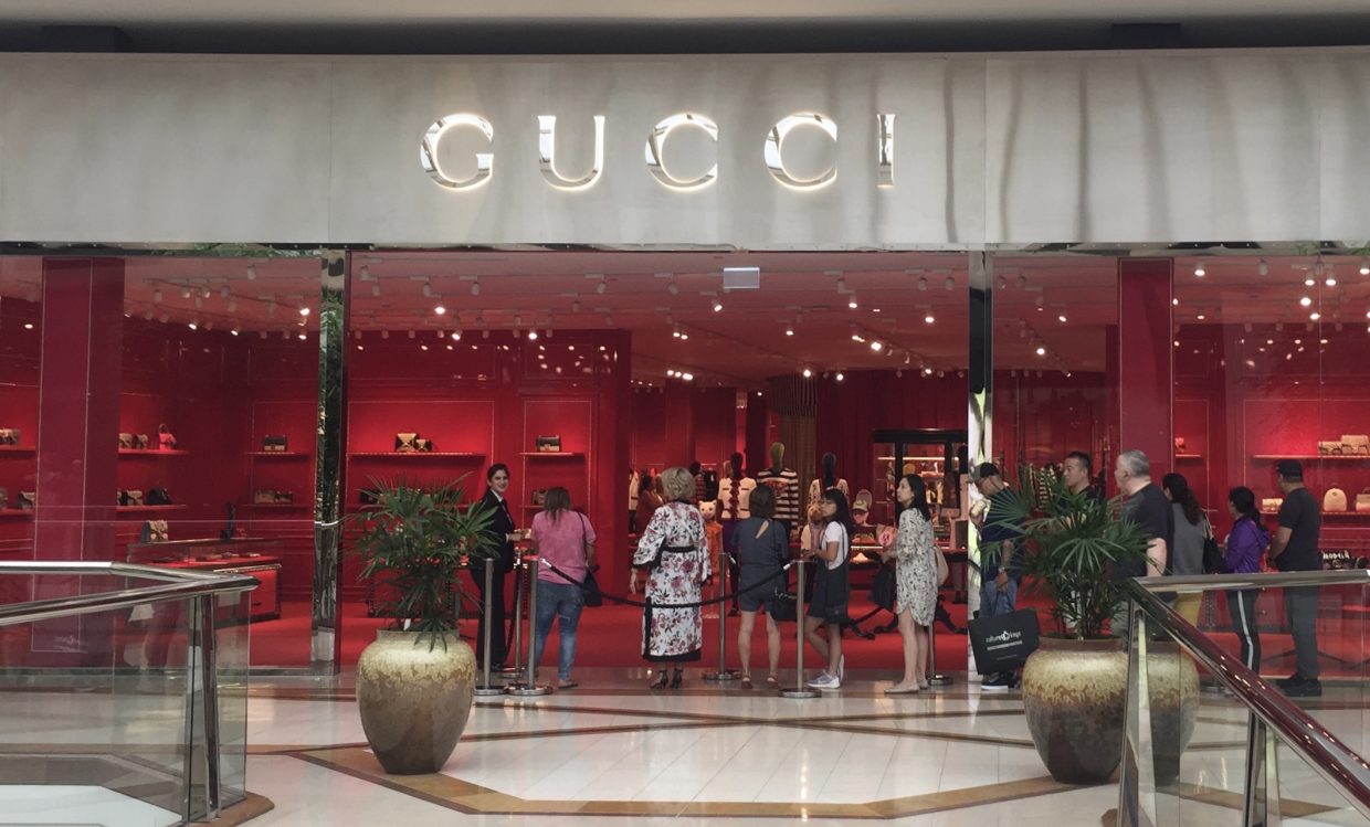 The Gucci Store at Chadstone Shopping Center in Melbourne. Photo: Jing Daily/Jennifer Spark