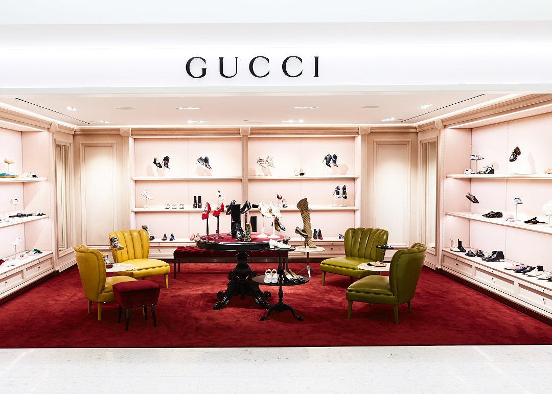 Women’s Footwear Hall. Photo: George Pimentel