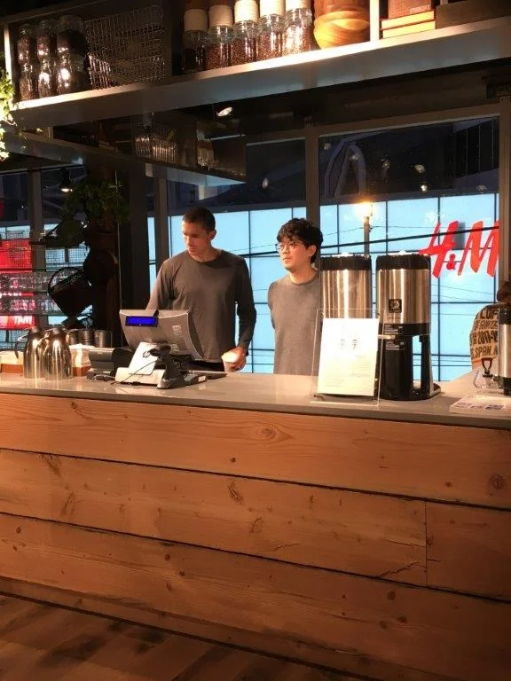 Coffee Counter.Photo: Craig Patterson