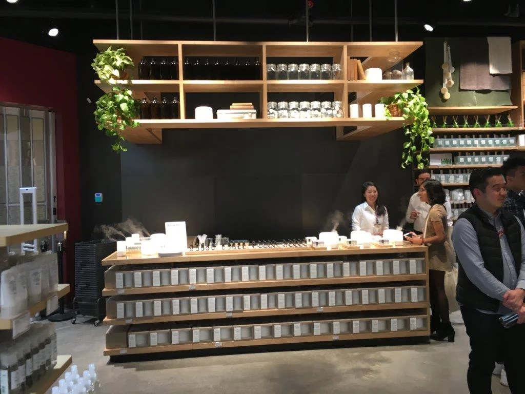 Aroma bar. Photo: Craig Patterson