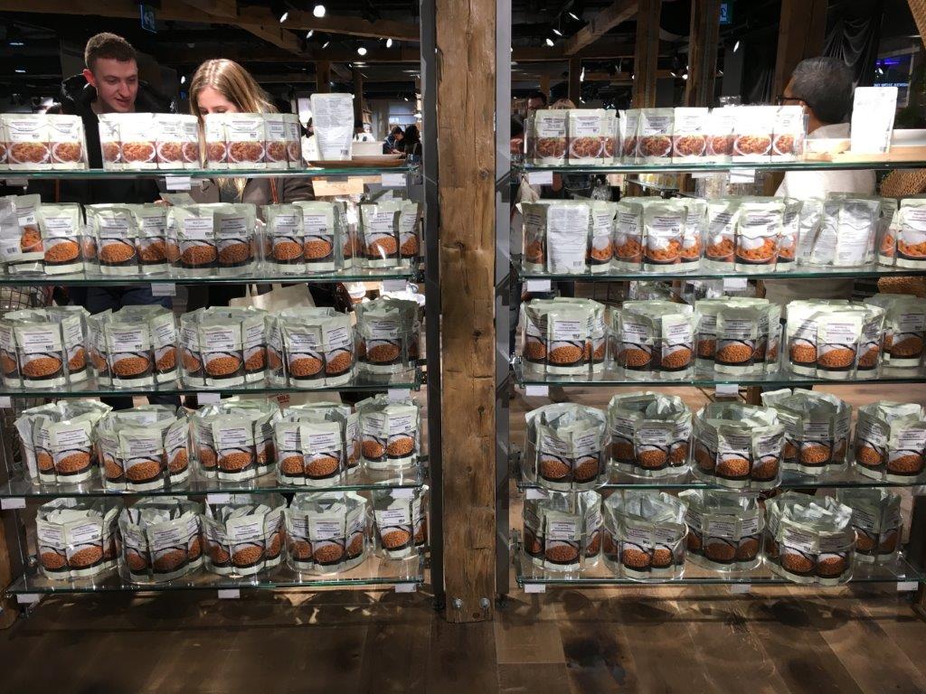 Packaged food, including curries and other sauces