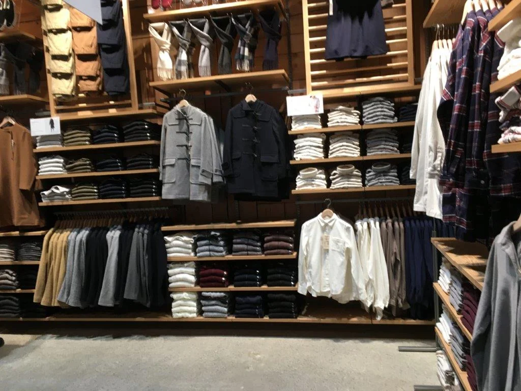 Men's apparel
