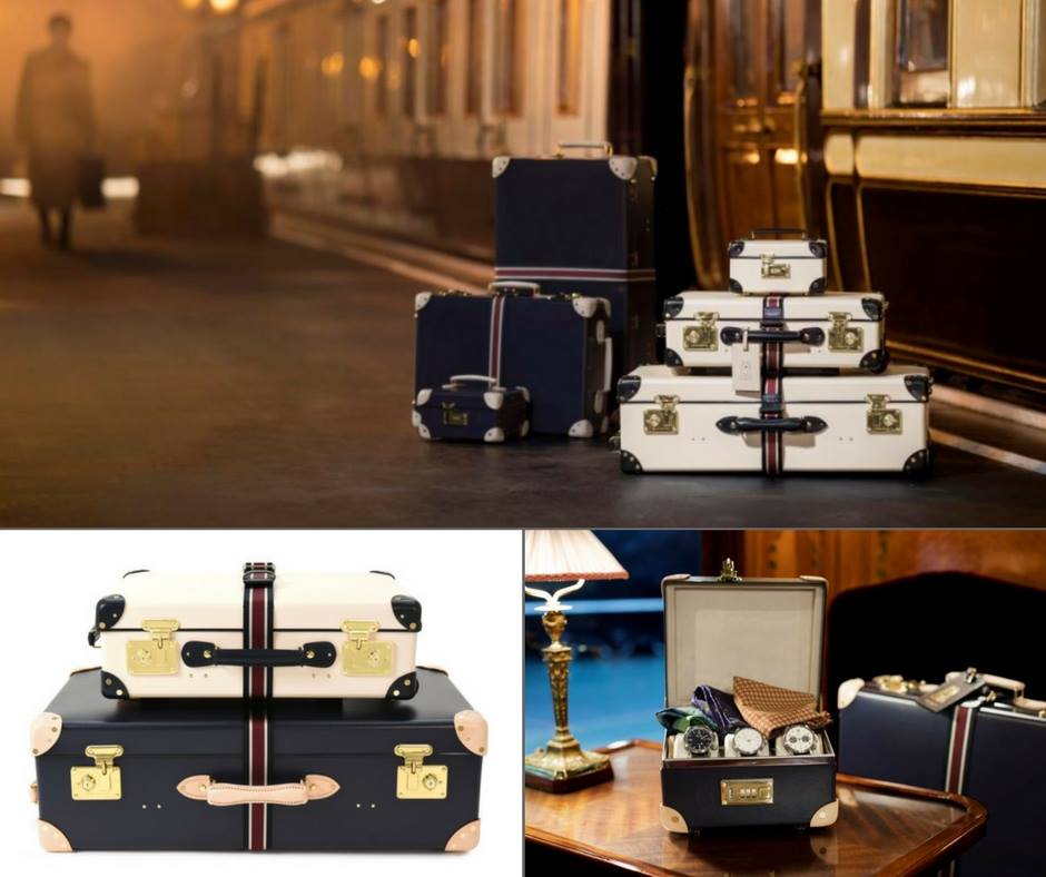 Globe-Trotter    deco collection inspired by the film    Murder On The Orient Express   . Photo: B Hemmings &amp; Co.