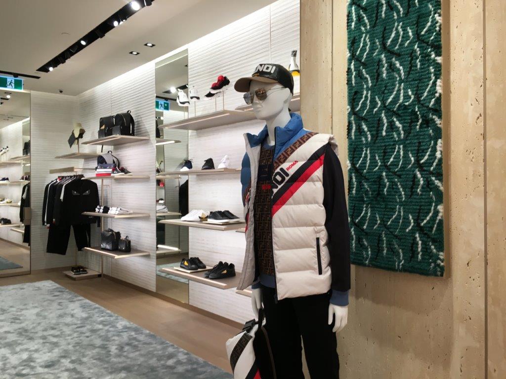 Entrance to the men’s shop. Photo: Craig Patterson