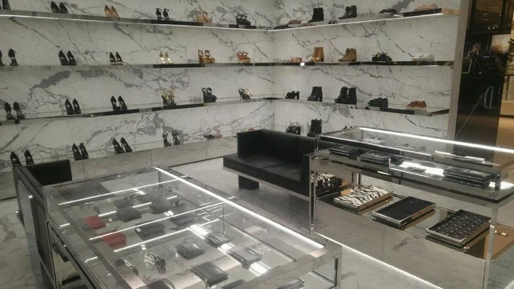 Saint Laurent at Holt Renfrew on Bloor in Toronto. PHOTO: DAVID IAN GRAY