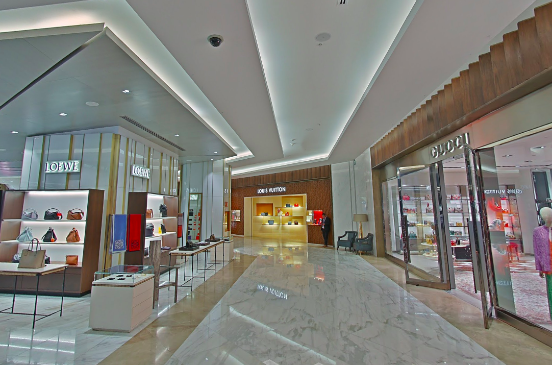 El Palacio de Hierro, Mexico City, Polanco. Image: Google Street View