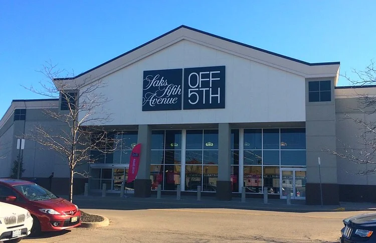 saks OFF 5TH at Vaughan Mills in suburban Toronto. Photo: Norm Katz