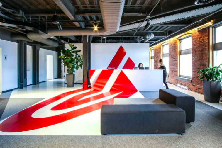 Inside Lightspeed’s Montreal offices. Photo: Lightspeed