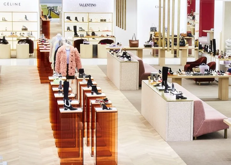 HOLT RENFREW BLOOR SHOE HALL PHOTO: GEORGE PIMENTEL