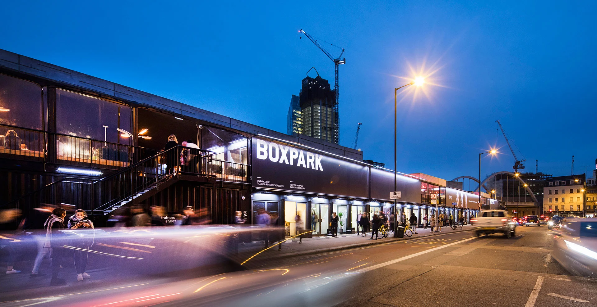BOXPARK SHOREDITCH, LONDON VIA FACEBOOK
