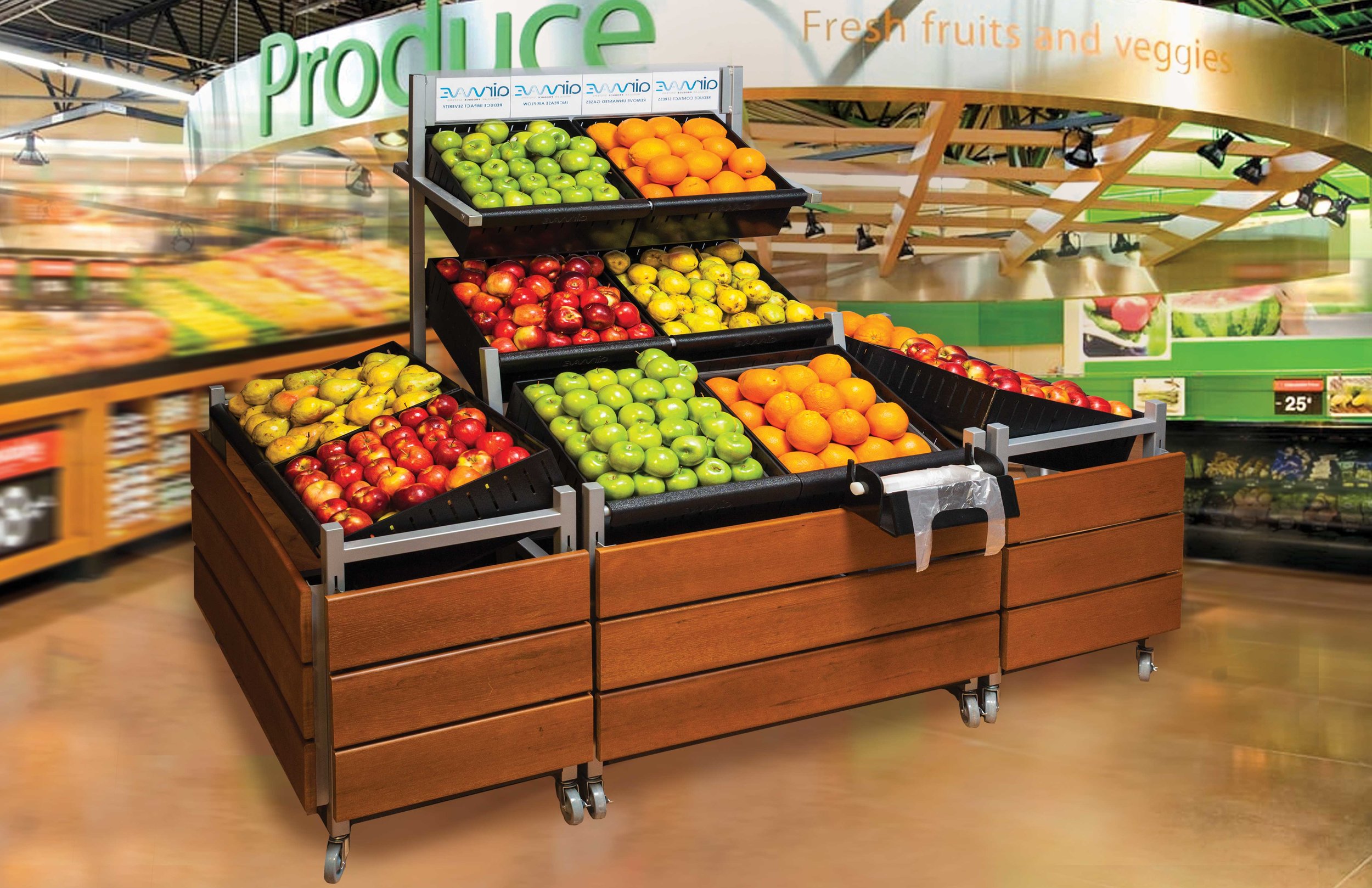 MODULARITY IS INTEGRAL TO THE AIRWAVE DESIGN ALONG WITH ENHANCED ERGONOMIC FUNCTIONALITY