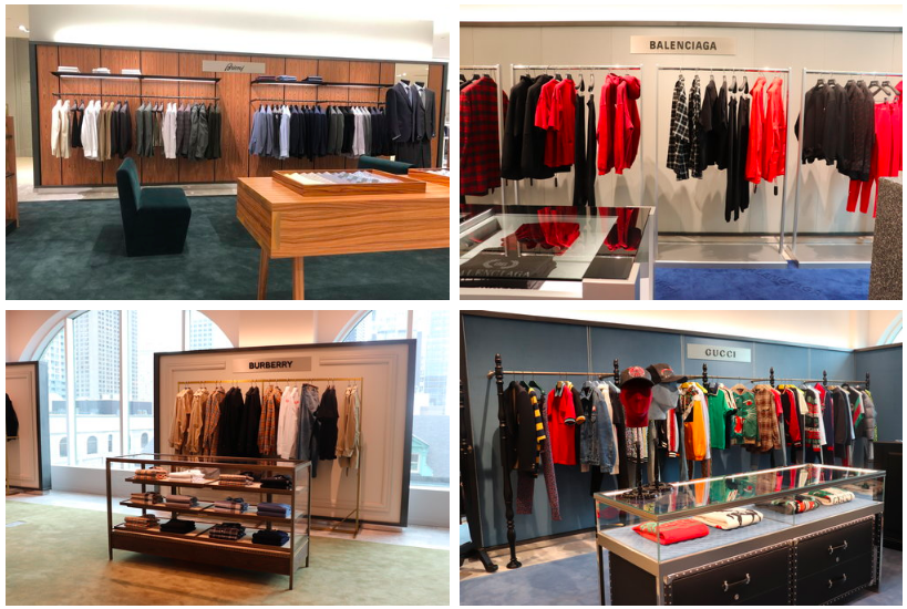 Men’s Floor at Holt Renfrew Ogilvy in Montreal. Photos: Maxime Frechette