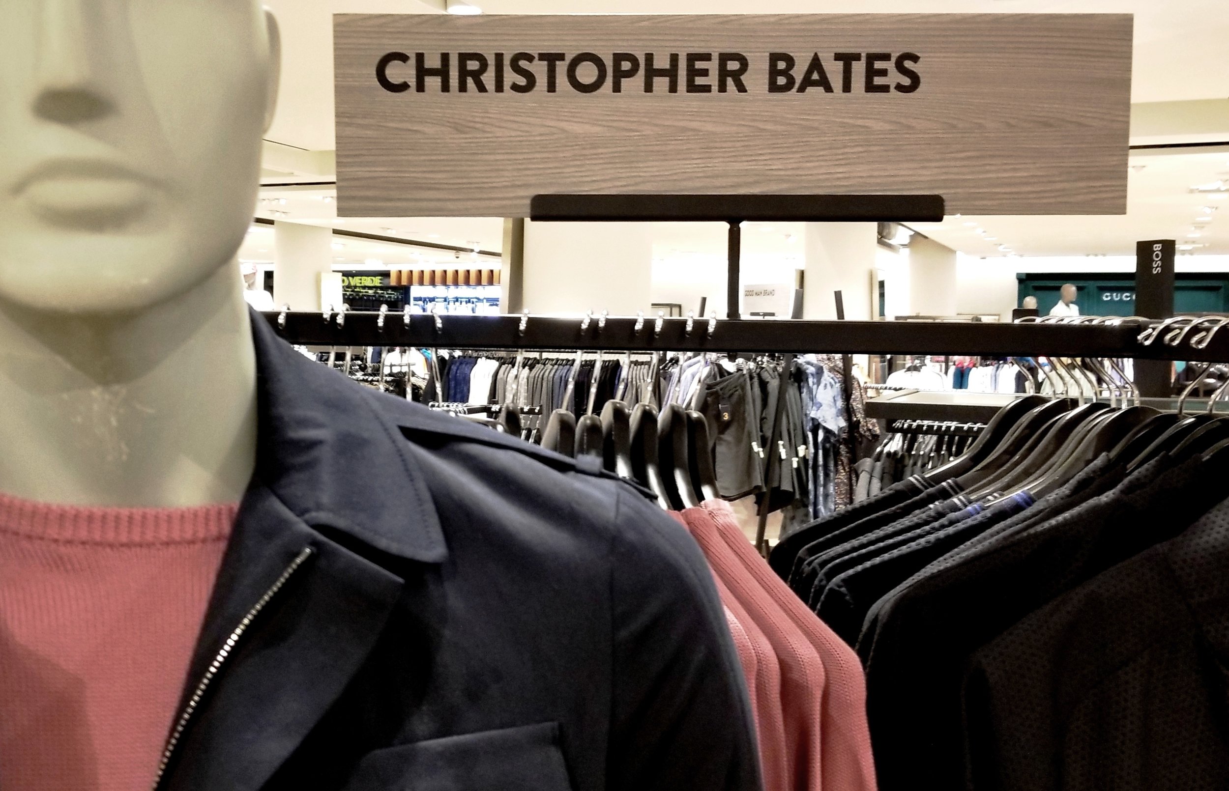 CHRISTOPHER BATES AT NORDSTROM PHOTO: HELEN SIWAK