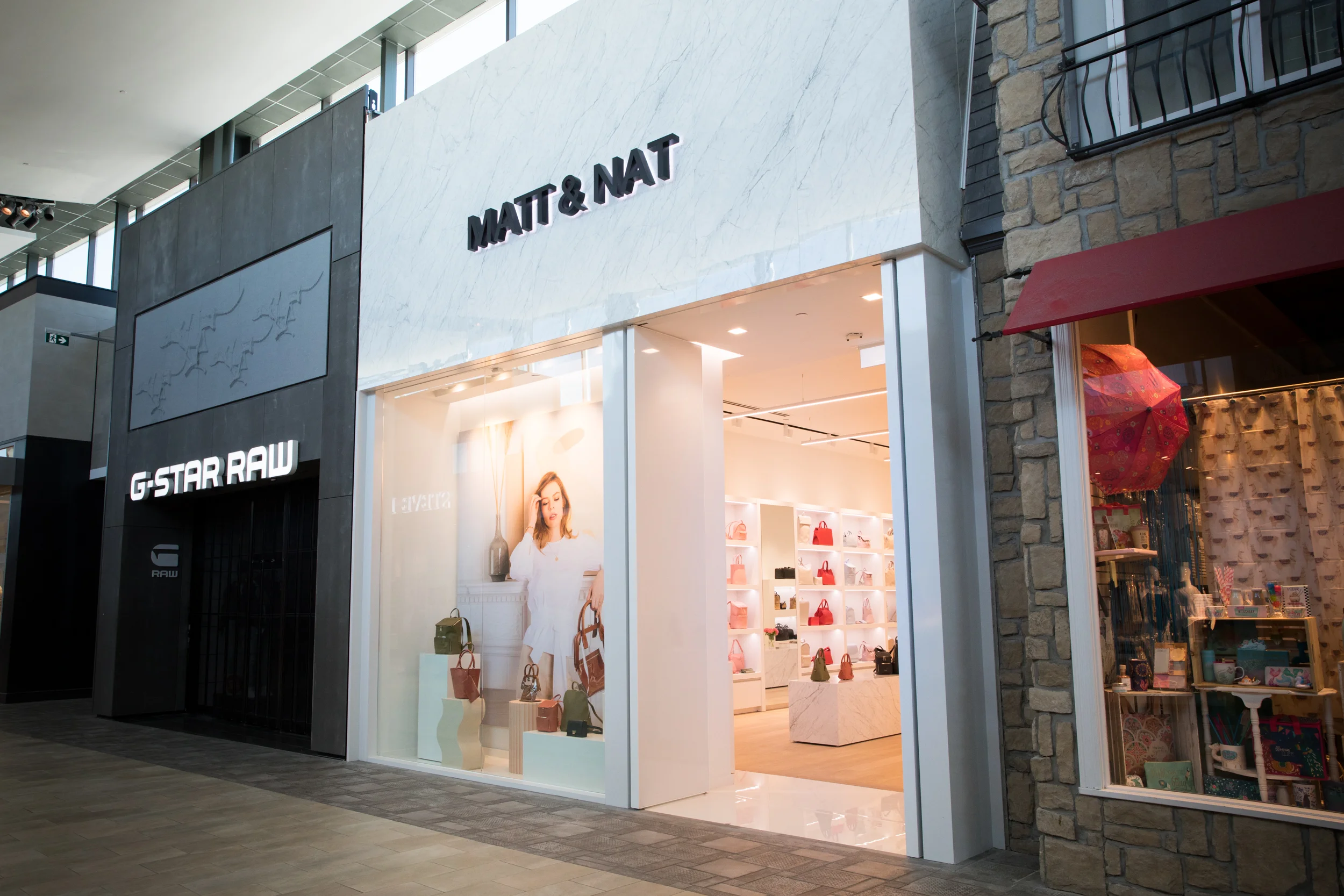 MATT & NAT’S NEW BOUTIQUE AT CF CARREFOUR LAVAL PHOTO: MATT & NAT