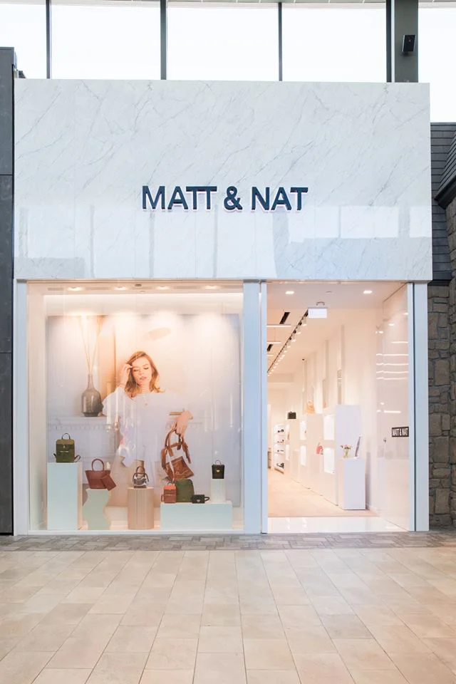 MATT & NAT’S NEW BOUTIQUE AT CF CARREFOUR LAVAL PHOTO: MATT & NAT VIA FACEBOOK