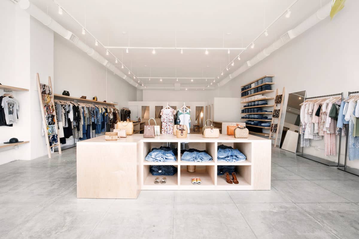 REFORMATION’S VINTAGE MELROSE BOUTIQUE IN LOS ANGELES PHOTO: REFORMATION