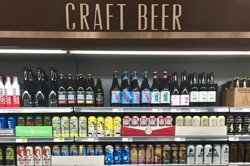 SELECTION OF CRAFT BEER AVAILABLE AT FORTINOS GROCERY STORE PHOTO: FORTINOS VIA FACEBOOK