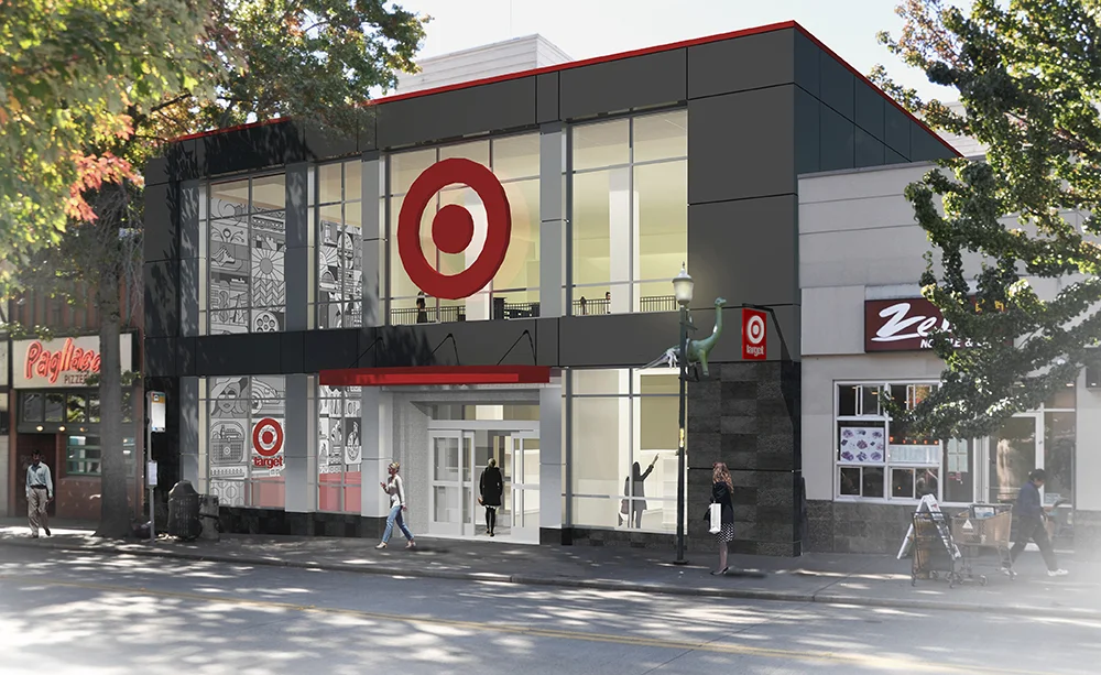   PROPOSED TARGET STORE FOR SEATTLE UNIVERSITY RENDERING: TARGET  