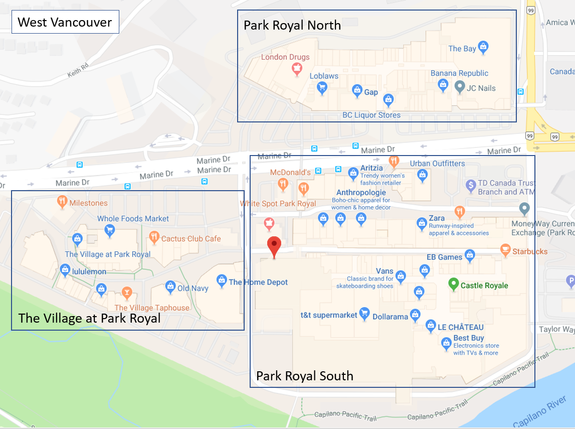 Click for interactive google map
