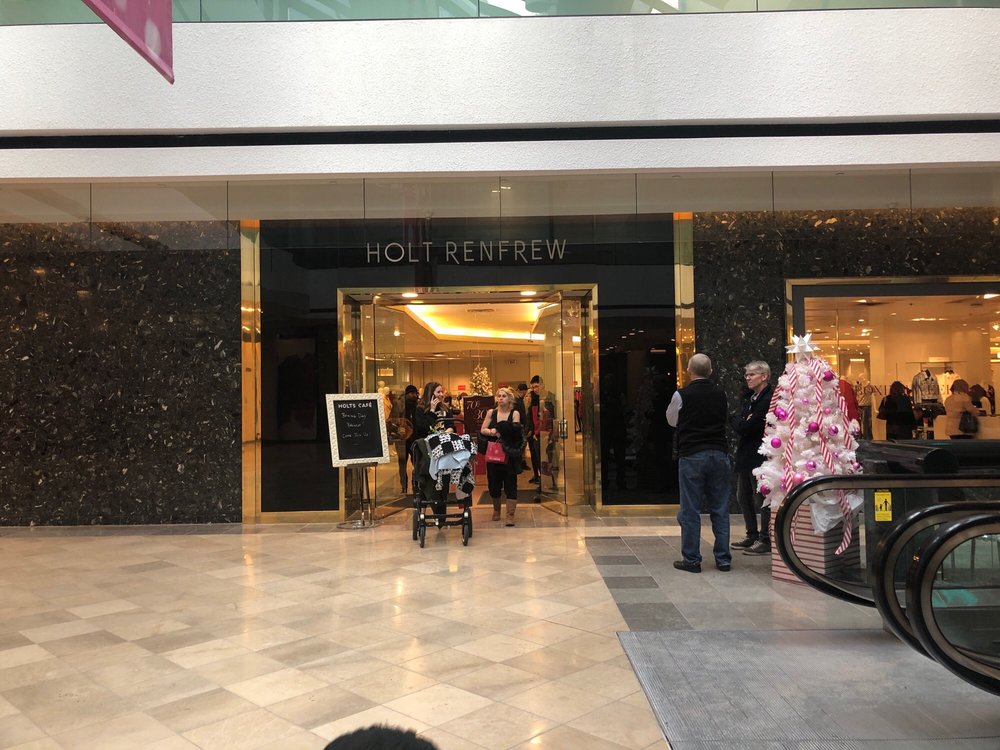 Second-floor Manulife Place entrance to Holt Renfrew in Edmonton. Photo: Yelp