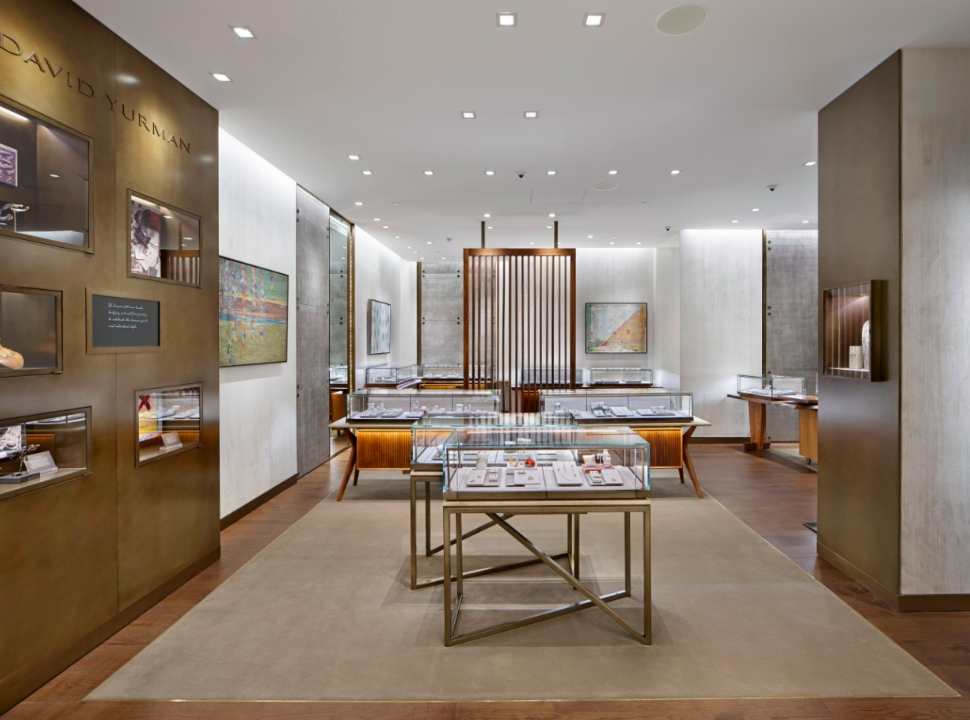 Inside the David Yurman Boutique at Holt Renfrew Ogilvy in Montreal. Photo: David Yurman