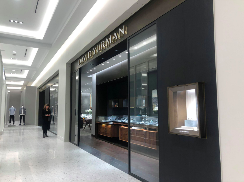 Looking past the new David Yurman concession at Holt Renfrew Ogilvy in Montreal. Photo: Maxime Frechette
