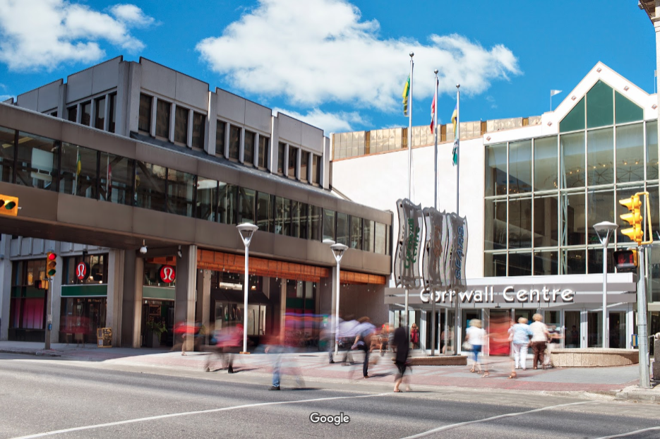 REGINA’S CORNWALL CENTRE PHOTO: VIA GOOGLE MAPS