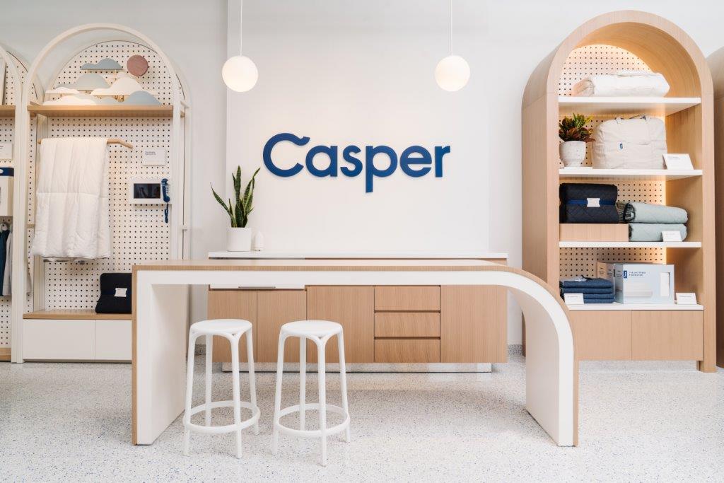 Casper’s sleep shop in downtown toronto, on photo: casper