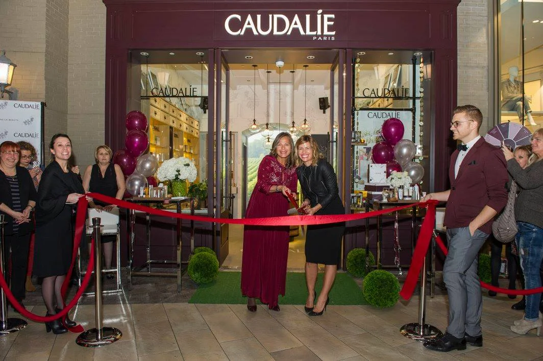 OPENING OF CAUDALIE’S CF CARREFOUR LAVAL BOUTIQUE IN 2015 PHOTO: CAUDALIE VIA FACEBOOK