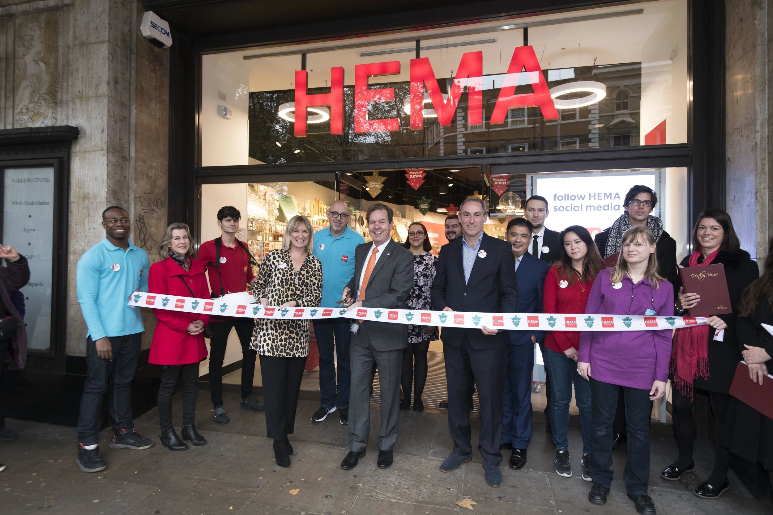 OPENING OF HEMA’S HIGH STREET KENSINGTON STORE IN LONDON, ENGLAND PHOTO: HEMA VIA LINKEDIN