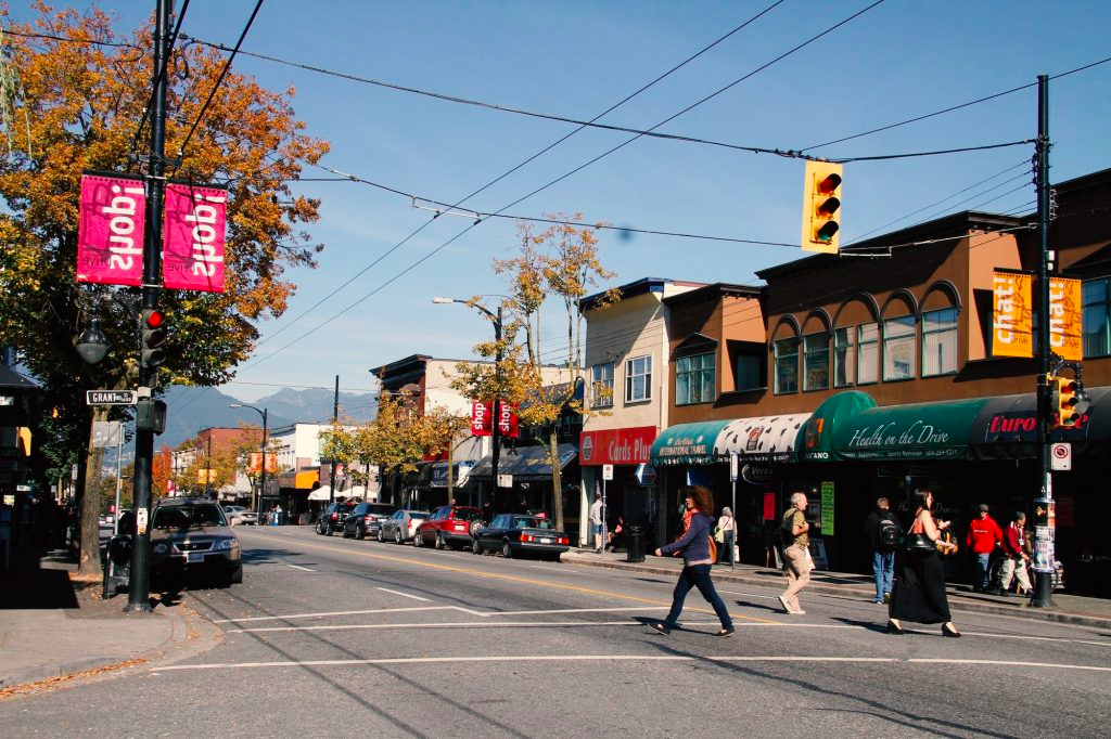 Commercial Drive in Vancouver. Photo: Liv Rent