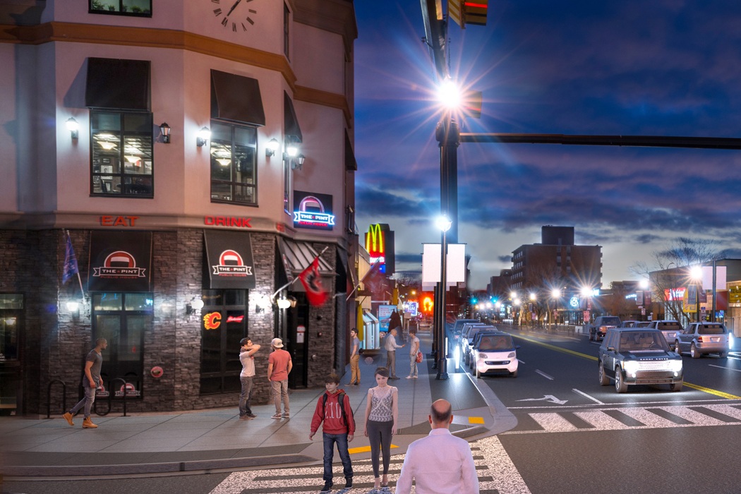 17th Avenue in Calgary. RENDERING: City of Calgary