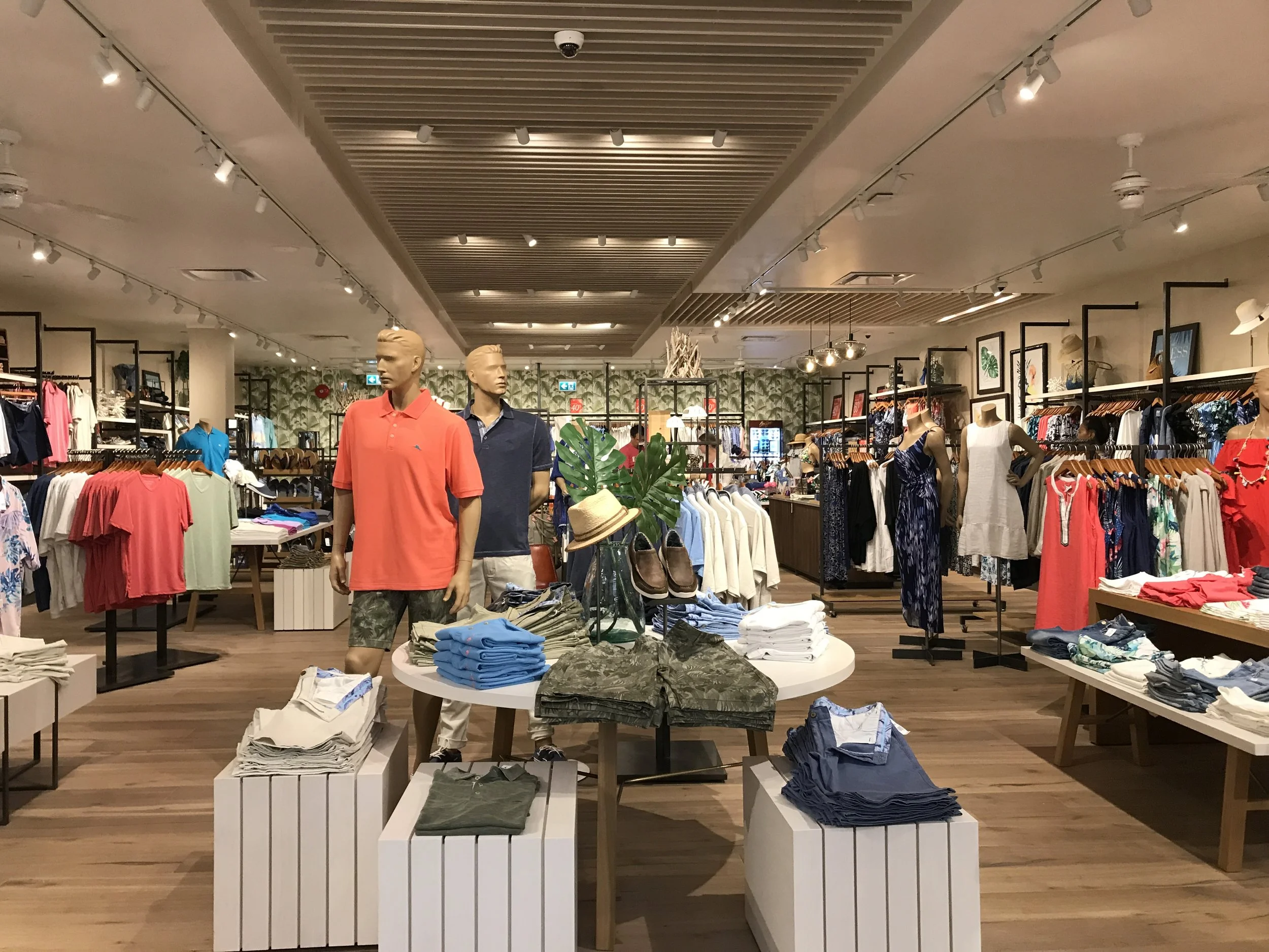 the new tommy bahama store at park royal shopping centre: park royal shopping centre