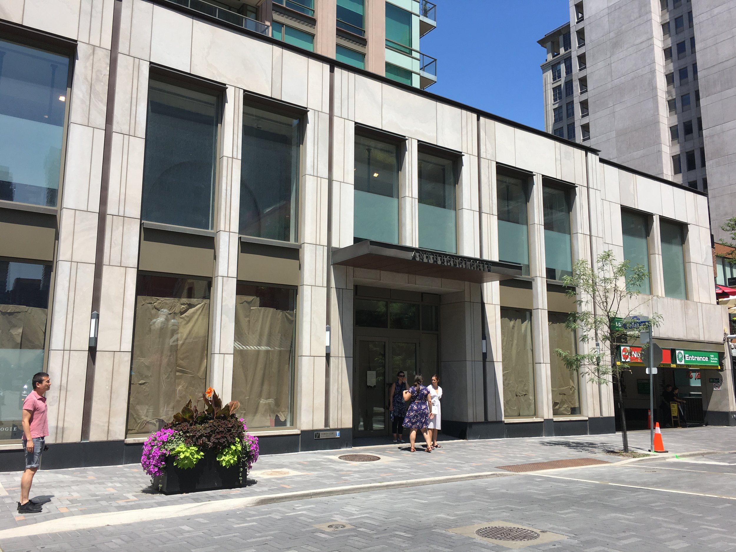 FORMER ANTHROPOLOGIES STORE IN YORKVILLE PHOTO: CRAIG PATTERSON