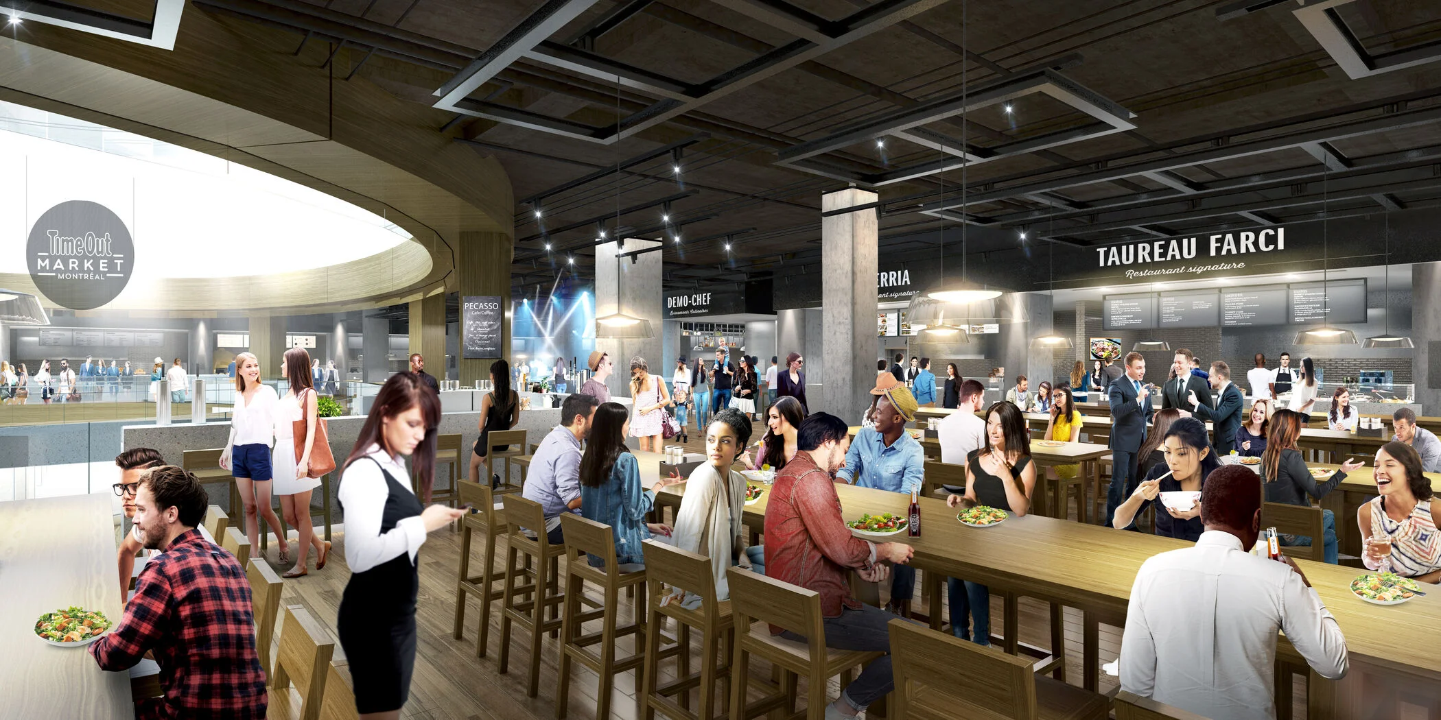RENDERING: IVANHOÉ CAMBRIDGE